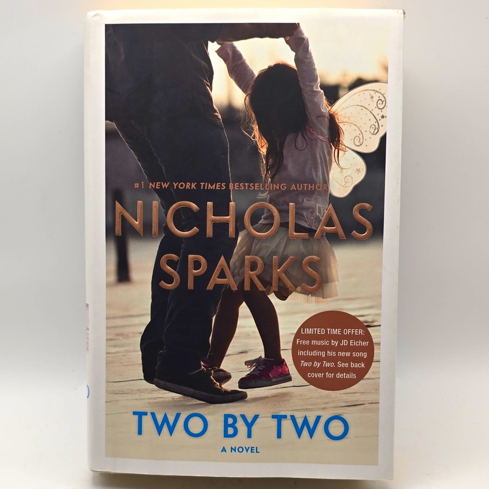 Nicholas Sparks Two by Two Hardcover First Edition 2016 Grand Central w/DJ